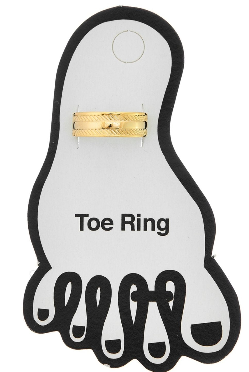 Clover Beauty Toe Ring (Gold)