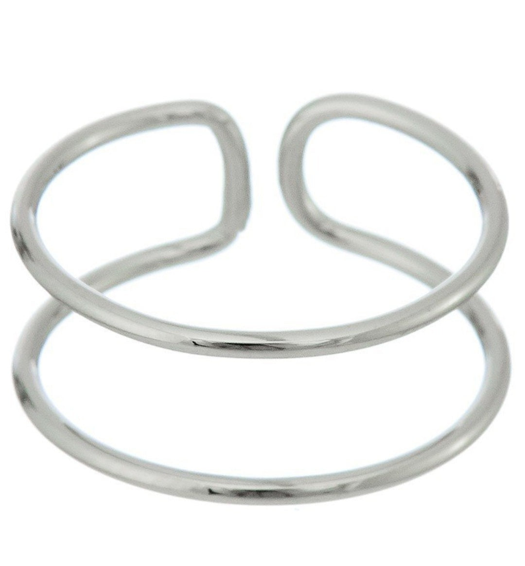 Stella Beauty Toe Ring (Silver)
