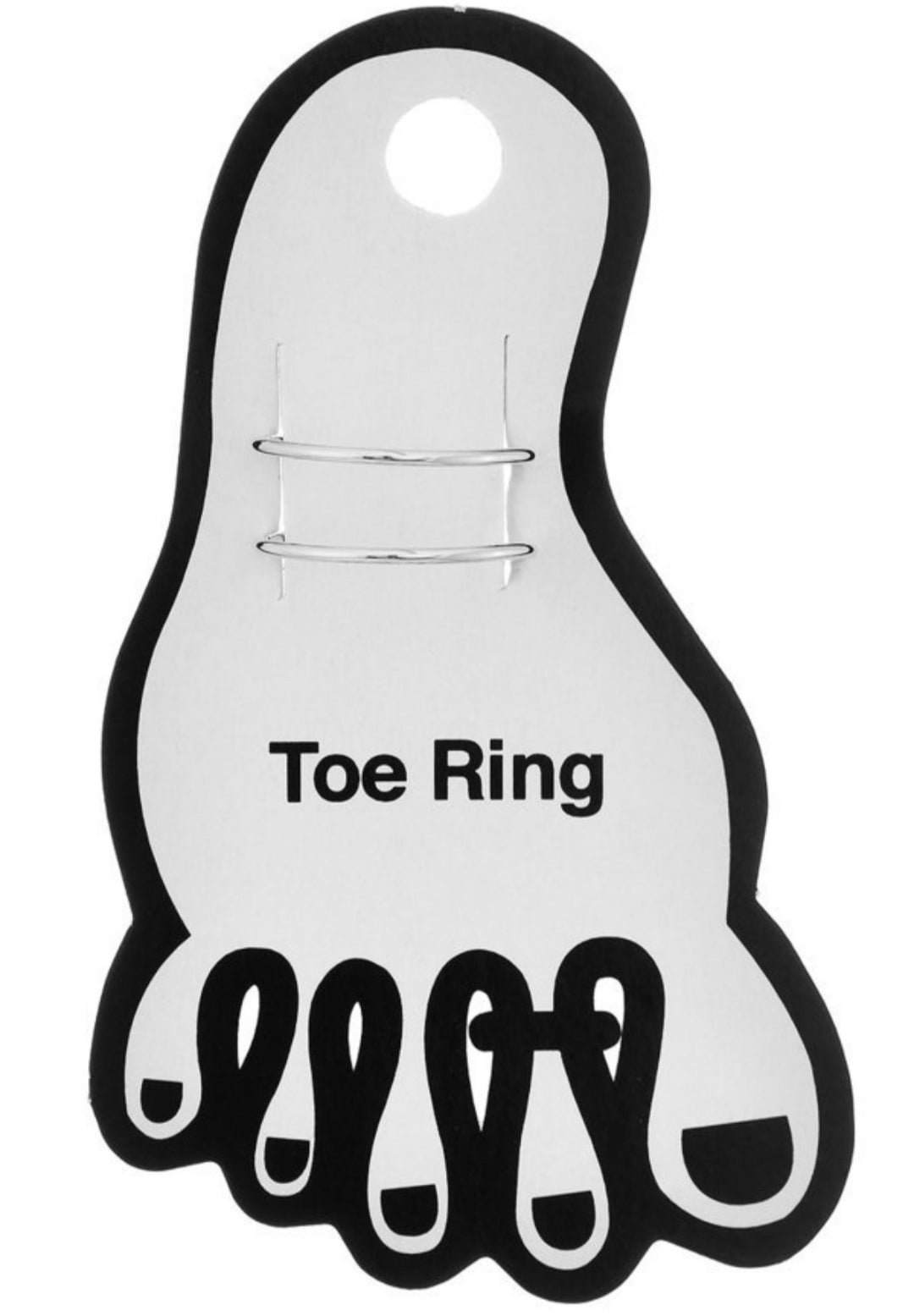Stella Beauty Toe Ring (Silver)