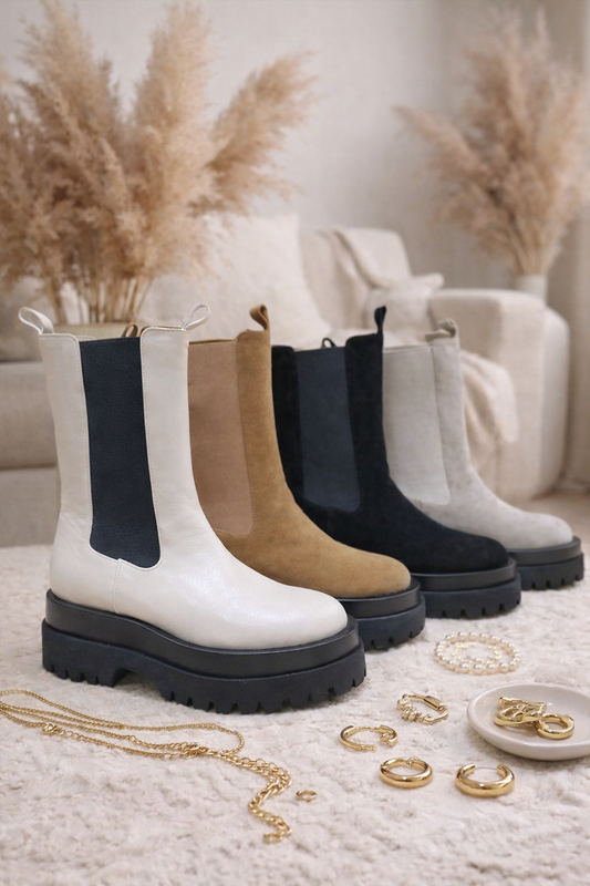 Nectar Platform Combat Boots