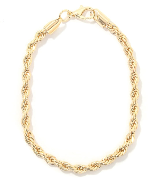 Tia Beauty Anklet (Gold) (short 6inch)
