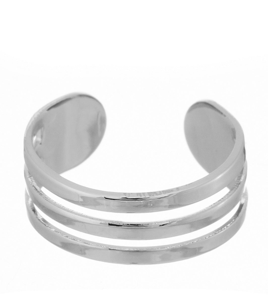 Tripple Beauty Toe Ring (Silver)